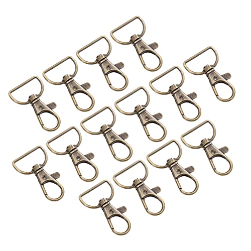 Angoily 35 Stück Teiliges Schlüsselanhänger Clips mit Ring und Drehbarem Karabiner Metall Lobster Clips für Diy Handarbeiten Taschen Geldbörsen und Schlüsselbund Finish Angoily 35 Stück Teiliges Schlüsselanhänger Clips mit Ring und Drehbarem Karabiner Metall Lobster Clips für Diy Handarbeiten Taschen Geldbörsen und Schlüsselbund Finish von Angoily