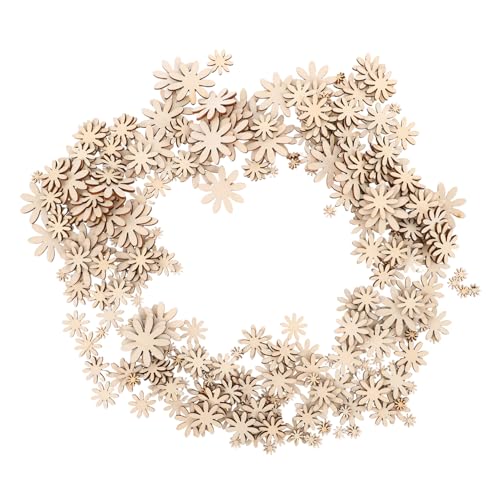 Angoily 350 Stück Holzblumen zum Bemalen Handgefertigte Glatte Holzblüten für DIY Bastelprojekte Vielseitige Holzornamente für Kreativität und Dekoration zu Weihnachten Hochzeit Party Angoily 350 Stück Holzblumen zum Bemalen Handgefertigte Glatte Holzblüten für DIY Bastelprojekte Vielseitige Holzornamente für Kreativität und Dekoration zu Weihnachten Hochzeit Party von Angoily