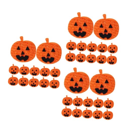 Angoily 36 Stck. Teiliges Halloween Applikationen Kürbis Patches aus Vliesstoff DIY Aufnäher für Kleidung Rucksäcke und Dekoration Waschbare Halloween Sticker für Kreative Bastelarbeiten Angoily 36 Stck. Teiliges Halloween Applikationen Kürbis Patches aus Vliesstoff DIY Aufnäher für Kleidung Rucksäcke und Dekoration Waschbare Halloween Sticker für Kreative Bastelarbeiten von Angoily