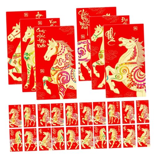 Angoily 36 Stück Chinesische Neujahrs glücksgeldumschläge Pferdejahr Motiv Rote Hongbao Umschläge Lai See für Lunar Frühlingsfest Hochzeit Geburtstag Kulturell Traditionell Großzügiges Angoily 36 Stück Chinesische Neujahrs glücksgeldumschläge Pferdejahr Motiv Rote Hongbao Umschläge Lai See für Lunar Frühlingsfest Hochzeit Geburtstag Kulturell Traditionell Großzügiges von Angoily