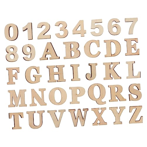 Angoily 36 Stück Klein Unfertige Holzbuchstaben Zahlen Dekorative Holzbuchstaben und Zahlen für Scrapbooking DIY Projekte und Kreative Bastelideen Angoily 36 Stück Klein Unfertige Holzbuchstaben Zahlen Dekorative Holzbuchstaben und Zahlen für Scrapbooking DIY Projekte und Kreative Bastelideen von Angoily