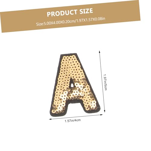Angoily 36 Stück Teiliges Bestickte Bügel Aufnäher mit Buchstaben und Zahlen Selbstklebende Applikationen zum Aufbügeln Dekorative und Reparierende Stoffpatches für Kleidung Taschen Hüte Angoily 36 Stück Teiliges Bestickte Bügel Aufnäher mit Buchstaben und Zahlen Selbstklebende Applikationen zum Aufbügeln Dekorative und Reparierende Stoffpatches für Kleidung Taschen Hüte von Angoily