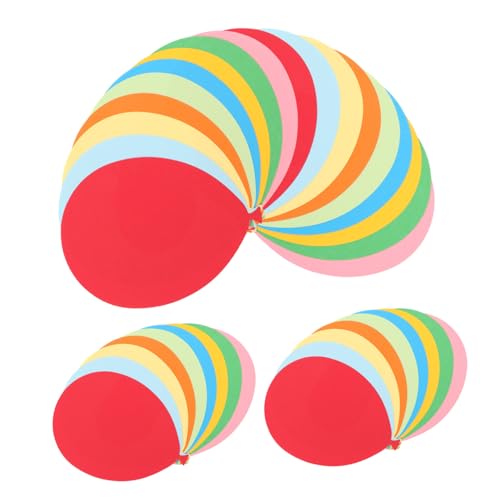 Angoily 36 Stück Teiliges Handgeschnittene Ballon-papier-deko Bunte Geburtstagswand Klassenzimmer-dekoration Vielseitig für Party Schule Wiederverwendbar und Festlich von Angoily