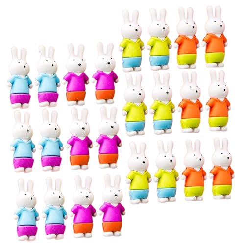 Angoily 36 Stück Teiliges Radiergummi Kaninchen Kleine Bunte Radierer für Schulklasse als Preise und Geschenke Funktional Sicher zum Sauberen Löschen und Spielerisch für Hand Koordination Angoily 36 Stück Teiliges Radiergummi Kaninchen Kleine Bunte Radierer für Schulklasse als Preise und Geschenke Funktional Sicher zum Sauberen Löschen und Spielerisch für Hand Koordination von Angoily