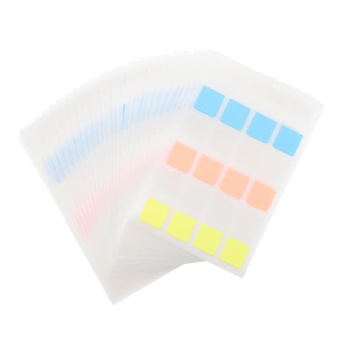 Angoily 360 Stück Haftnotiz Notebook -Aufkleber Index-Tabs Schulmaterial geformt n mal klebrig Schule Klebestreifen für Bücher Lesezeichenaufkleber Schulaufkleber Plastik Angoily 360 Stück Haftnotiz Notebook -Aufkleber Index-Tabs Schulmaterial geformt n mal klebrig Schule Klebestreifen für Bücher Lesezeichenaufkleber Schulaufkleber Plastik von Angoily