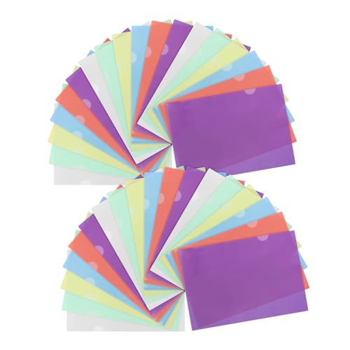 Angoily 36Stücke Transparente Dokumentenmappe Hüllen Leichte und Projekttaschen für Umfangreiche Dokumentensammlung für Büro und Studium Angoily 36Stücke Transparente Dokumentenmappe Hüllen Leichte und Projekttaschen für Umfangreiche Dokumentensammlung für Büro und Studium von Angoily