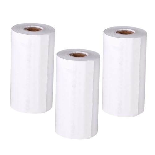 Angoily 3Rollen Thermopapier Für Sofortbildkameras Selbstklebende Druckpapiere Langlebig Und Fusselfrei Kompatibel Mit Verschiedenen Thermodruckern Für Kreative Projekte Angoily 3Rollen Thermopapier Für Sofortbildkameras Selbstklebende Druckpapiere Langlebig Und Fusselfrei Kompatibel Mit Verschiedenen Thermodruckern Für Kreative Projekte von Angoily