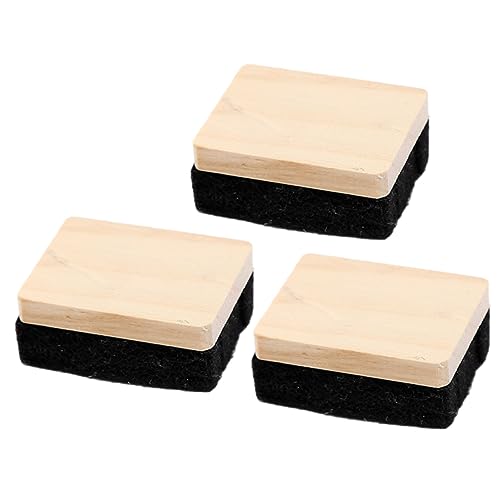 Angoily 3Stücke Holz Tafel Radiergummis Trocken Abwischbare Tafellöscher für Klassenzimmer und Büro Langlebig und Schonend für Tafeloberflächen für und Lernumgebungen Angoily 3Stücke Holz Tafel Radiergummis Trocken Abwischbare Tafellöscher für Klassenzimmer und Büro Langlebig und Schonend für Tafeloberflächen für und Lernumgebungen von Angoily