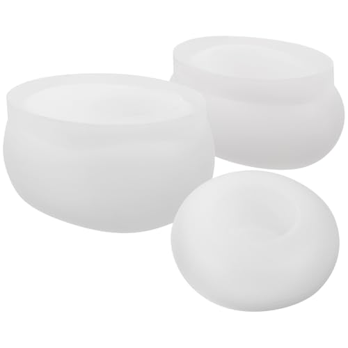 Angoily 3Stücke Teiliges Silikonform für Kerzenhalter DIY Gießform für Teelichthalter und Handwerksprojekte für Geschenkideen und Dekoration Angoily 3Stücke Teiliges Silikonform für Kerzenhalter DIY Gießform für Teelichthalter und Handwerksprojekte für Geschenkideen und Dekoration von Angoily