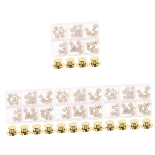 Angoily 4 Boxen Allzweck Brosche Rückseite Sicherer und Stabiler Pin Clasp Glatte Handhabung für Abzeichen und Namensschilder Angoily 4 Boxen Allzweck Brosche Rückseite Sicherer und Stabiler Pin Clasp Glatte Handhabung für Abzeichen und Namensschilder von Angoily