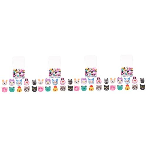 Angoily 4 Boxen Weicher Keramik -Perlenschmuck Charms für die Herstellung von Armbändern Party Miniatur Reiz Schmuck Abstandsperlen Perlen für die Herstellung von Armbändern Polymer-Ton Angoily 4 Boxen Weicher Keramik -Perlenschmuck Charms für die Herstellung von Armbändern Party Miniatur Reiz Schmuck Abstandsperlen Perlen für die Herstellung von Armbändern Polymer-Ton von Angoily