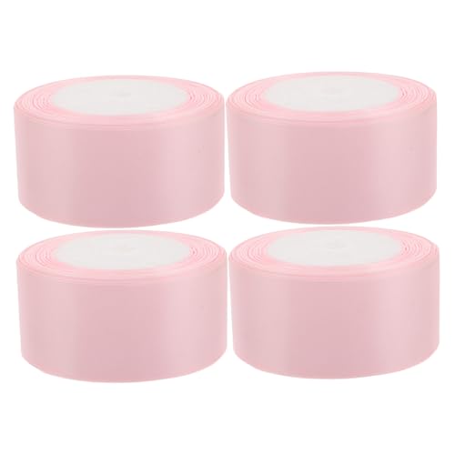 Angoily 4 Rollen Blumen Geschenkband elegante Bänder valentinstag geschenkband Stoffblumenbögen Geschenkband zum Geburtstag dekoratives Band für Blumensträuße Weihnachtsband Polyester Rosa Angoily 4 Rollen Blumen Geschenkband elegante Bänder valentinstag geschenkband Stoffblumenbögen Geschenkband zum Geburtstag dekoratives Band für Blumensträuße Weihnachtsband Polyester Rosa von Angoily