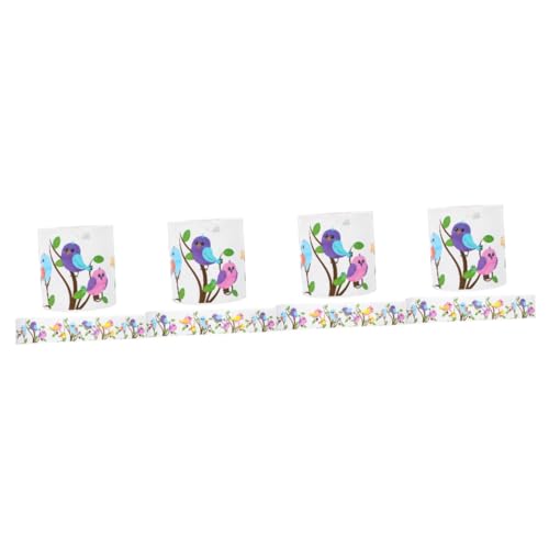 Angoily 4 Rollen Dekorativer Aufkleber für Pinnwand und Selbstklebender für Schulprojekte Bürodekoration und Material Beschreibbar Vielseitig Einsetzbar Angoily 4 Rollen Dekorativer Aufkleber für Pinnwand und Selbstklebender für Schulprojekte Bürodekoration und Material Beschreibbar Vielseitig Einsetzbar von Angoily