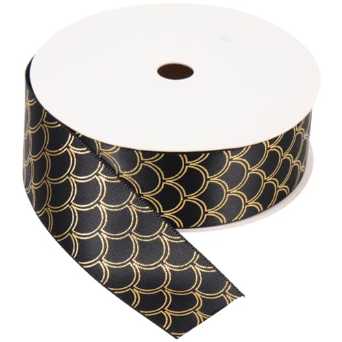 Angoily 4 Rollen Dekoratives Satinband Goldprägung Langlebiges Geschenkband für Diy Hochzeitsdekoration Blumensträuße Geschenkkörbe und Bastelprojekte Breit Vielseitig Einsetzbar Angoily 4 Rollen Dekoratives Satinband Goldprägung Langlebiges Geschenkband für Diy Hochzeitsdekoration Blumensträuße Geschenkkörbe und Bastelprojekte Breit Vielseitig Einsetzbar von Angoily
