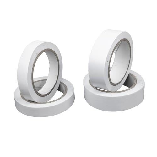 Angoily 4 Rollen Doppelseitiges Klebeband Weiß Breit Stark Klebend Vielseitig für Büro Basteln Scrapbooking DIY Kartengestaltung Fotoanbringung Je Angoily 4 Rollen Doppelseitiges Klebeband Weiß Breit Stark Klebend Vielseitig für Büro Basteln Scrapbooking DIY Kartengestaltung Fotoanbringung Je von Angoily
