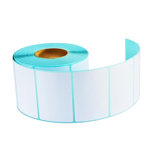 Angoily 4 Rollen Etikettpapieraufkleber Etiketten Adressaufkleber Leeres Adressetikett Aufkleber Für Thermodrucker -versandetikett Aufkleberpapier Für Drucker Thermal -etikettpapier von Angoily