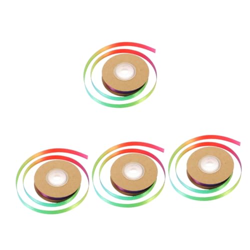 Angoily 4 Rollen Gradient Rainbow Dekoratives Band Yards Doppelseitiges Diy Geschenkband für Hochzeiten Bastelprojekte und Feiertagsdekorationen Angoily 4 Rollen Gradient Rainbow Dekoratives Band Yards Doppelseitiges Diy Geschenkband für Hochzeiten Bastelprojekte und Feiertagsdekorationen von Angoily