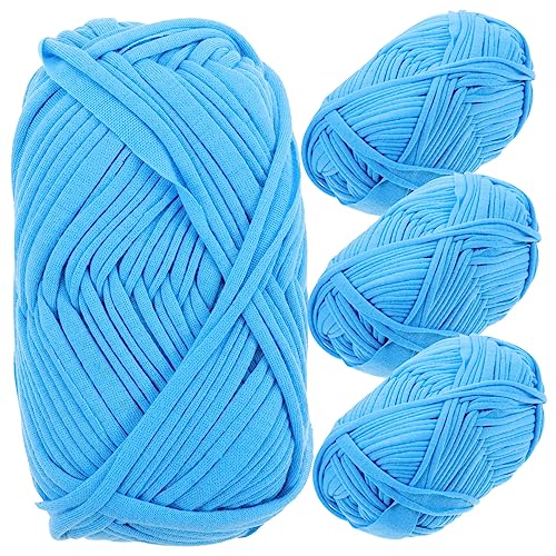 Angoily 4 Rollen Handgehäkeltes Garn Diy Strickkordel Kreativem Design für Näharbeiten pro Rolle für Handgemachte Projekte und Dekoration Angoily 4 Rollen Handgehäkeltes Garn Diy Strickkordel Kreativem Design für Näharbeiten pro Rolle für Handgemachte Projekte und Dekoration von Angoily