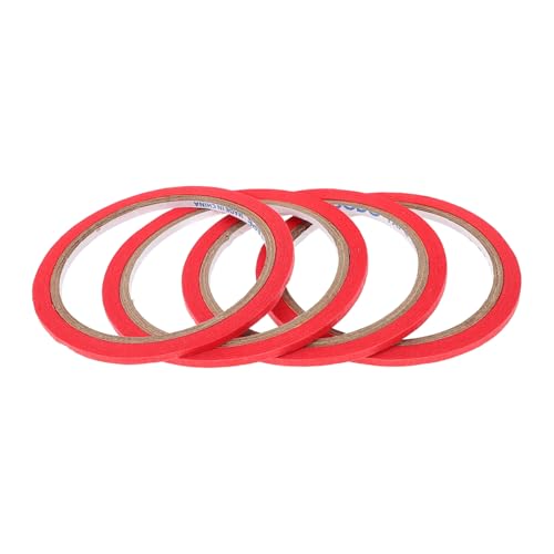 Angoily 4 Rollen Kleiderband Streifen Whiteboard-klebeband Weiß Abdeckband Dünn Künstler Kleidungsortungsband Bänder Zur Lage Der Kleidung Der Schüler Klebeband Für Kleidung Rot Papier Angoily 4 Rollen Kleiderband Streifen Whiteboard-klebeband Weiß Abdeckband Dünn Künstler Kleidungsortungsband Bänder Zur Lage Der Kleidung Der Schüler Klebeband Für Kleidung Rot Papier von Angoily