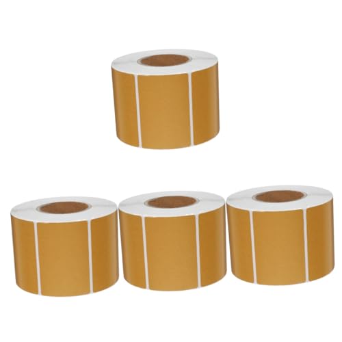 Angoily 4 Rollen Thermische Etikettenrolle Selbstklebende Blanko für Adressbeschriftung Kompatibel mit Labeldruckern für Büro und Versand Angoily 4 Rollen Thermische Etikettenrolle Selbstklebende Blanko für Adressbeschriftung Kompatibel mit Labeldruckern für Büro und Versand von Angoily