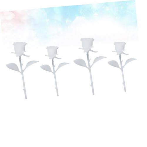 Angoily 4 STÜCKE Teiliges DIY Kristall Epoxidharz Miniatur Rosen Modell Weiße Handgefertigte Rosen Kreative Basteldekoration Langlebige Mini Figuren für Heim Ladendeko Angoily 4 STÜCKE Teiliges DIY Kristall Epoxidharz Miniatur Rosen Modell Weiße Handgefertigte Rosen Kreative Basteldekoration Langlebige Mini Figuren für Heim Ladendeko von Angoily
