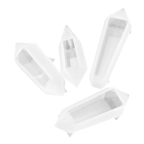 Angoily 4 STÜCKE Teiliges Silikonform für Anhänger DIY Schmuck Vielseitige Gießformen für und Ohrringe Benutzerfreundlich Langlebig und Flexibel für Kreative Bastelprojekte von Angoily