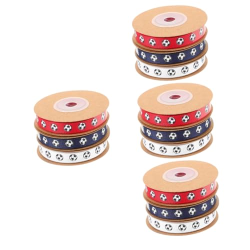 Angoily 4 Sätze Abschlussgeschenkkrawatte Sport Themenhaft Bänder Für Handwerk Band Zum Verpacken Paketband Dekorative Bänder Geschenkband Sport Thematisches Band Stoff 3 Rollen * 4 Angoily 4 Sätze Abschlussgeschenkkrawatte Sport Themenhaft Bänder Für Handwerk Band Zum Verpacken Paketband Dekorative Bänder Geschenkband Sport Thematisches Band Stoff 3 Rollen * 4 von Angoily