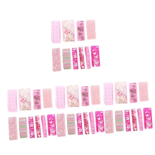 Angoily 4 Sätze Blumenmuster Geschenkband Schneidbares Kleidungssatinband Für Diy Projekte Robustes Handwerksband Für Festliche Anlässe Leicht Und Tragbar Für Und Dekoration 10 Stück * 4 Angoily 4 Sätze Blumenmuster Geschenkband Schneidbares Kleidungssatinband Für Diy Projekte Robustes Handwerksband Für Festliche Anlässe Leicht Und Tragbar Für Und Dekoration 10 Stück * 4 von Angoily