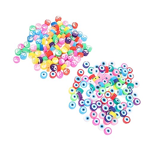 Angoily 4 Sätze Diy Polymer Clay Beads Mix Für Armbänder Und Schmuckprojekte Spacer Perlen Für Basteln Für Diy Und Schmuckliebhaber 200 Stück * 4 Angoily 4 Sätze Diy Polymer Clay Beads Mix Für Armbänder Und Schmuckprojekte Spacer Perlen Für Basteln Für Diy Und Schmuckliebhaber 200 Stück * 4 von Angoily