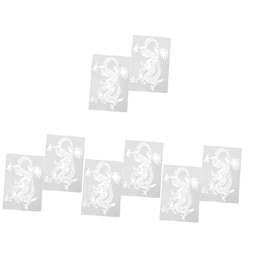 Angoily 4 Sätze Drachen Malvorlagen Schablonen Für Diy Und Zeichenwerkzeuge Wiederverwendbare Malschablonen Für Mehr Für Kunstprojekte 2 Stücke * 4 Angoily 4 Sätze Drachen Malvorlagen Schablonen Für Diy Und Zeichenwerkzeuge Wiederverwendbare Malschablonen Für Mehr Für Kunstprojekte 2 Stücke * 4 von Angoily
