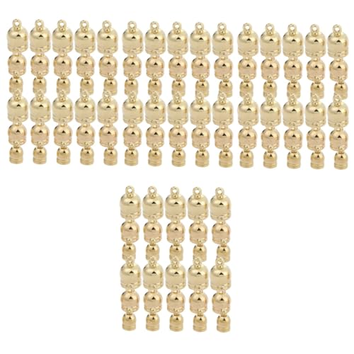 Angoily 4 Sätze Kordelenden Kappen Für Diy Schmuckherstellung Endkappen Für Armbänder Und Ohrringe Schmuckdesigns Mit Verschiedenen Schnüren 120 Stück * 4 Angoily 4 Sätze Kordelenden Kappen Für Diy Schmuckherstellung Endkappen Für Armbänder Und Ohrringe Schmuckdesigns Mit Verschiedenen Schnüren 120 Stück * 4 von Angoily