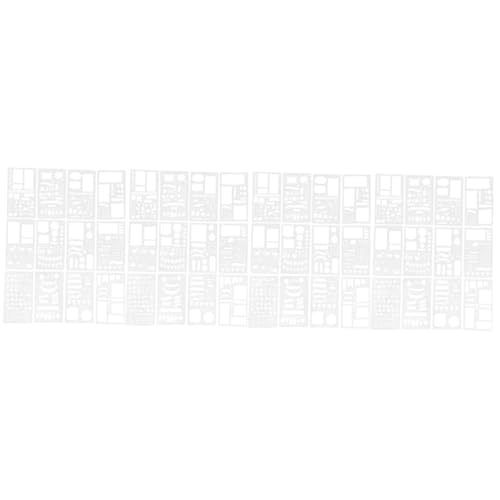 Angoily 4 Sätze Malvorlage Malschablone Kunstschablonen Zum Malen Zeitschrift Journal -schablone Material Farbe Gesichtsbemalungsvorlagen Schablonen Vorlagen Das Haustier 12 Stück * 4 von Angoily