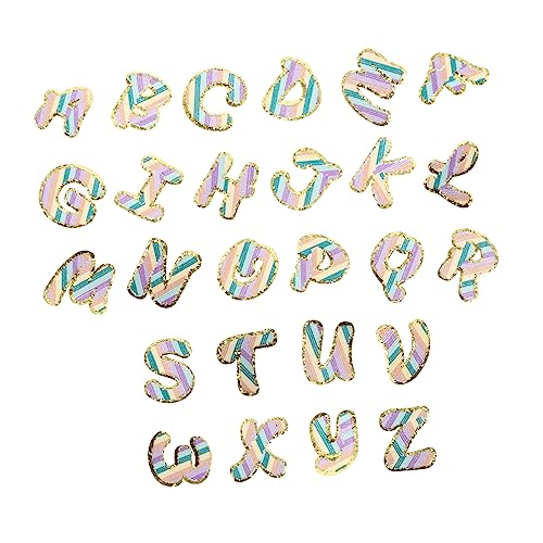 Angoily 4 Sätze Teiliges Bestickte Buchstaben Patches Für Kleidung Diy Applikationen Zum Aufbügeln Oder Aufnähen Für Kreative Designs Und Reparaturen Vielfältig Einsetzbar Für 26 Stück * 4 Angoily 4 Sätze Teiliges Bestickte Buchstaben Patches Für Kleidung Diy Applikationen Zum Aufbügeln Oder Aufnähen Für Kreative Designs Und Reparaturen Vielfältig Einsetzbar Für 26 Stück * 4 von Angoily