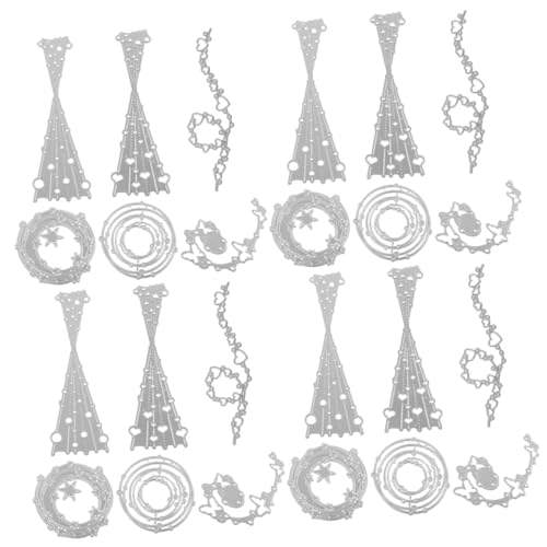 Angoily 4 Sätze Teiliges Schneideformen Für Diy Karten Und Bastelprojekte Vielseitige Stanzformen Für Bastelideen Scrapbooking Und Kinderhandwerk 6 Stück * 4 Angoily 4 Sätze Teiliges Schneideformen Für Diy Karten Und Bastelprojekte Vielseitige Stanzformen Für Bastelideen Scrapbooking Und Kinderhandwerk 6 Stück * 4 von Angoily