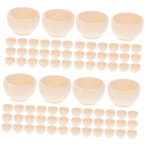 Angoily 4 Sätze Unbemalte Holzschalen Für Diy Bastelprojekte Kleine Holzschalen Unbehandeltem Holz Zum Bemalen Und Dekorieren Für Wohnaccessoires Und Ideen 20 Stück * 4 Angoily 4 Sätze Unbemalte Holzschalen Für Diy Bastelprojekte Kleine Holzschalen Unbehandeltem Holz Zum Bemalen Und Dekorieren Für Wohnaccessoires Und Ideen 20 Stück * 4 von Angoily