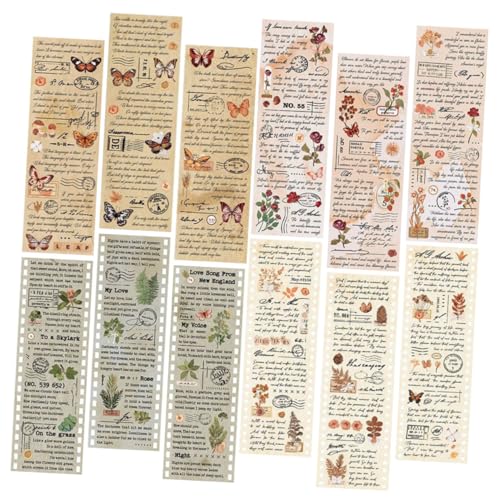 Angoily 4 Sätze Vintage Washi Tape Dekoratives Klebeband für Scrapbooking DIY Projekte Tagebuch und Vielseitig Einsetzbar Leicht Abreißbar für Bastelarbeiten Angoily 4 Sätze Vintage Washi Tape Dekoratives Klebeband für Scrapbooking DIY Projekte Tagebuch und Vielseitig Einsetzbar Leicht Abreißbar für Bastelarbeiten von Angoily