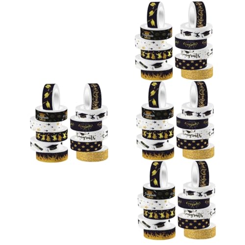 Angoily 4 Sätze Washi Tape Dekoration Abschlussband Klebeband Für Scrapbooking Farbig Sammelalbum Papierklebeband Washi -bänder Washi-sticker Zum Journaling Flüsterpapier 12 Rollen * 4 Angoily 4 Sätze Washi Tape Dekoration Abschlussband Klebeband Für Scrapbooking Farbig Sammelalbum Papierklebeband Washi -bänder Washi-sticker Zum Journaling Flüsterpapier 12 Rollen * 4 von Angoily
