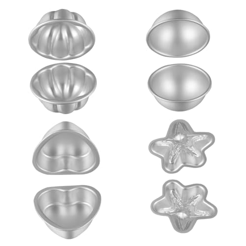 Angoily 4 Satz Teiliges Badebombenform Aluminiumlegierung DIY Badezusatzformen für Hausgemachte Sprudelbäder Wiederverwendbar Einfach zu Entformen für Bastelprojekte Angoily 4 Satz Teiliges Badebombenform Aluminiumlegierung DIY Badezusatzformen für Hausgemachte Sprudelbäder Wiederverwendbar Einfach zu Entformen für Bastelprojekte von Angoily
