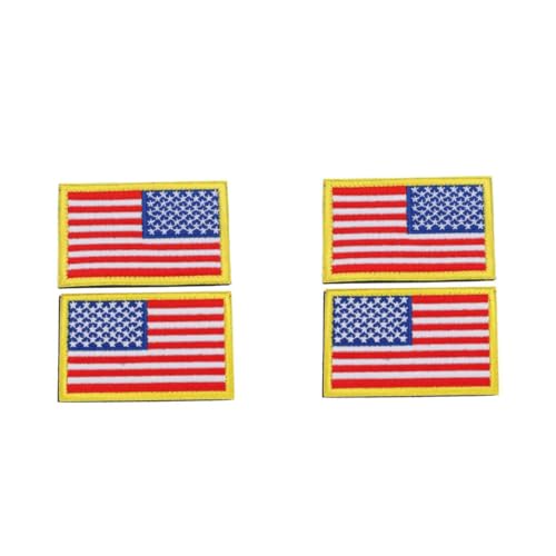Angoily 4 Stck. Militärische Aufnäher Teilig Amerikanische Flagge Bestickte Patch Abzeichen Für Kleidung Rucksack Hüte DIY Dekoration Robust Und Vielseitig Angoily 4 Stck. Militärische Aufnäher Teilig Amerikanische Flagge Bestickte Patch Abzeichen Für Kleidung Rucksack Hüte DIY Dekoration Robust Und Vielseitig von Angoily