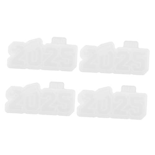 Angoily 4 Stück Abschluss-schlüsselanhängerform Silikonform Harzformen Für Schlüsselanhänger Schlüsselbundformen Für Epoxidharz Schlüsselbundformen Aus Harz Kieselgel Weiß Angoily 4 Stück Abschluss-schlüsselanhängerform Silikonform Harzformen Für Schlüsselanhänger Schlüsselbundformen Für Epoxidharz Schlüsselbundformen Aus Harz Kieselgel Weiß von Angoily
