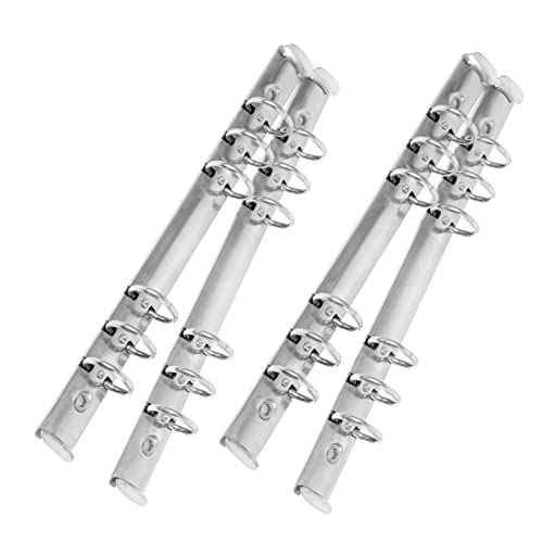 Angoily 4 Stück Bindemittel Wieder Auffüllbar Kabinett Clip Plakatband Nachfüllungen Bausätze Teiler Ringordner Für Lose Blätter Dokumentieren Zeitschrift Müll Mini Silver Rostfreier Stahl Angoily 4 Stück Bindemittel Wieder Auffüllbar Kabinett Clip Plakatband Nachfüllungen Bausätze Teiler Ringordner Für Lose Blätter Dokumentieren Zeitschrift Müll Mini Silver Rostfreier Stahl von Angoily