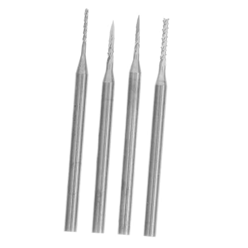 Angoily 4 Stück Bohrer Aus Wolframstahl Werkzeug Gratschleifsteinfeile Hartmetall-gravurbits Mikrobohrer Gravurbits Aus Wolframcarbid Drehfeile Aus Hartmetall Wolfram Stahl Silber Angoily 4 Stück Bohrer Aus Wolframstahl Werkzeug Gratschleifsteinfeile Hartmetall-gravurbits Mikrobohrer Gravurbits Aus Wolframcarbid Drehfeile Aus Hartmetall Wolfram Stahl Silber von Angoily