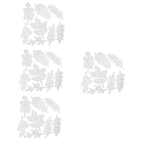 Angoily 4 Stück Carbon Stahl Stanzformen Teiliges Blattformen zum Stanzen und Prägen Langlebige DIY Scrapbooking Schneidformen aus Kohlenstoffstahl für Grußkarten Herstellung Silberfarben Angoily 4 Stück Carbon Stahl Stanzformen Teiliges Blattformen zum Stanzen und Prägen Langlebige DIY Scrapbooking Schneidformen aus Kohlenstoffstahl für Grußkarten Herstellung Silberfarben von Angoily