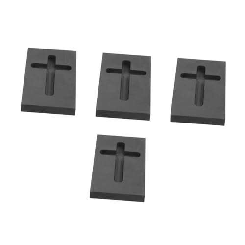Angoily 4 Stück Graphitform Gießformen Zum Schmelzen Schmelzendes Gießwerkzeug Tiegelformen Aus Graphit Gussform Aus Graphit Schmuck Graphittiegel Schmuckschmelzmodell Barfenformen Schwarz Angoily 4 Stück Graphitform Gießformen Zum Schmelzen Schmelzendes Gießwerkzeug Tiegelformen Aus Graphit Gussform Aus Graphit Schmuck Graphittiegel Schmuckschmelzmodell Barfenformen Schwarz von Angoily