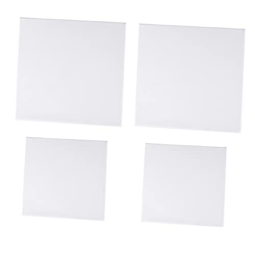 Angoily 4 Stück Leinwände Baumwolle Künstlerleinwand Holzrahmen für Öl und Acrylmalerei für Anfänger und Profis von Angoily