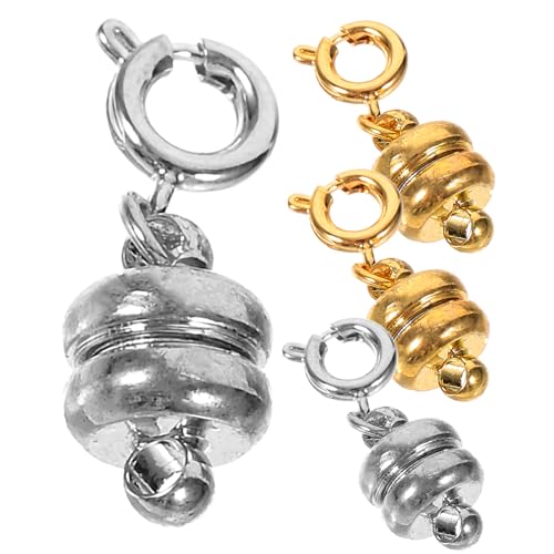 Angoily 4 Stück Magnetarmband Halsketten Stecker Verschlüsse Für Schließe Schmuck Mit Magnetverschluss Diy Magnetverschluss Für Armbänder Magnetische Armbandverschlüsse Kupfer Angoily 4 Stück Magnetarmband Halsketten Stecker Verschlüsse Für Schließe Schmuck Mit Magnetverschluss Diy Magnetverschluss Für Armbänder Magnetische Armbandverschlüsse Kupfer von Angoily