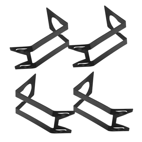 Angoily 4 Stück Metall-label-halter Verlängert Stabil Für Einzelhandel Preisschilder Bäckerei Lebensmittel Regalclips Schwarz Angoily 4 Stück Metall-label-halter Verlängert Stabil Für Einzelhandel Preisschilder Bäckerei Lebensmittel Regalclips Schwarz von Angoily