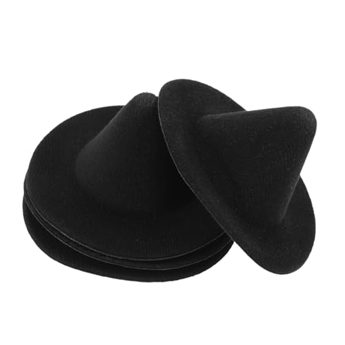 Angoily 4 Stück Mini Hexenhüte Schwarz für Halloween Deko DIY Basteln Puppenhaus Flaschenkappen Kuchenaufsatz Party Zubehör Angoily 4 Stück Mini Hexenhüte Schwarz für Halloween Deko DIY Basteln Puppenhaus Flaschenkappen Kuchenaufsatz Party Zubehör von Angoily