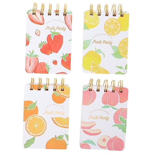 Angoily 4 Stück Mini-Notizbuch ungefüttert Notizbilder Steno-Notizbuch arbeiten winzig kleiner spiralblock Papiernotiz Memo-Notizblöcke Memo Notiz Pads kleine leere Notizpolster Metall Angoily 4 Stück Mini-Notizbuch ungefüttert Notizbilder Steno-Notizbuch arbeiten winzig kleiner spiralblock Papiernotiz Memo-Notizblöcke Memo Notiz Pads kleine leere Notizpolster Metall von Angoily