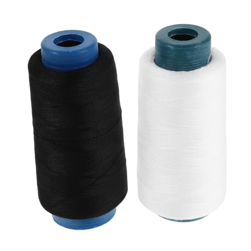 Angoily 4 Stück Nähmaschine Nähzubehör Stickfaden Faden zum Nähen schwarzer Faden Polyester Angoily 4 Stück Nähmaschine Nähzubehör Stickfaden Faden zum Nähen schwarzer Faden Polyester von Angoily